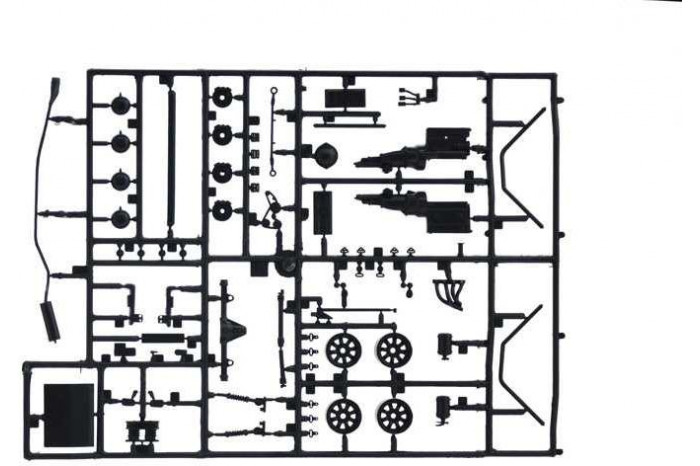 Model Kit auto 3655 - FORD ESCORT RS1800 Mk. II (1:24)