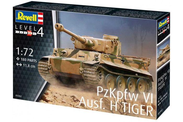 Plastic ModelKit tank 03262 - PzKpfw VI Ausf. H Tiger (1:72)