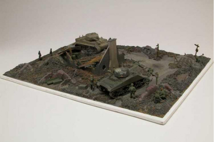 Gift Set diorama A50009A - D-Day Battlefront (1:76)