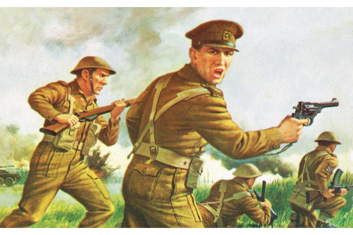 Classic Kit VINTAGE figurky A00763V - WWII British Infantry (1:76)