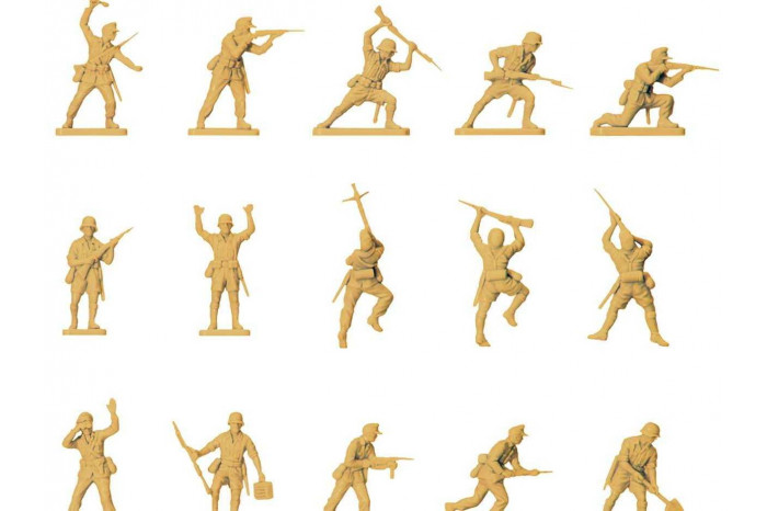 Classic Kit VINTAGE figurky A00711V - Afrika Korps (1:76)