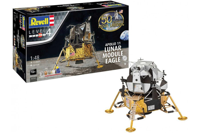 Gift-Set 03701 - Apollo 11 Lunar Module "Eagle" (50 Years Moon Landing) (1:48)