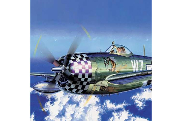 Model Kit letadlo 12474 - P-47D "EILEEN" (1:72)