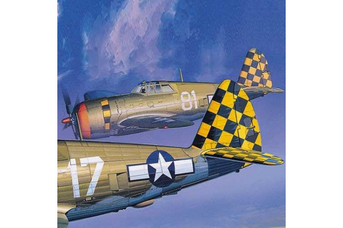 Model Kit letadlo 12492 - P-47D "RAZOR-BACK" (1:72)