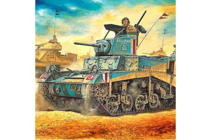 Model Kit tank 13270 - BRITISH M3 STUART HONEY (1:35)
