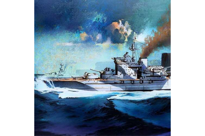 Model Kit loď 14105 - QUEEN ELIZABETH CLASS "H.M.S. WARSPITE" (1:350)