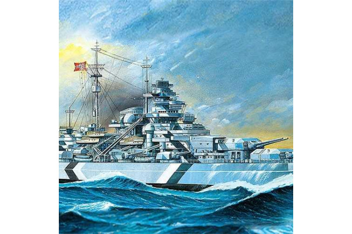 Model Kit loď 14109 - GERMAN BATTLESHIP BISMARCK (1:350)
