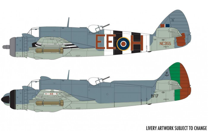 Classic Kit letadlo A04019A - Bristol Beaufighter TF.X (1:72)