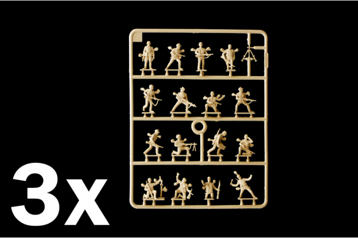 WWII - D.A.K. INFANTRY (1:72) - 6099