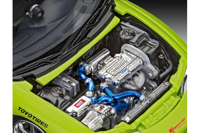 Plastic ModelKit auto 07691 - Fast & Furious Brian's 1995 Mitsubishi Eclipse (1:25)