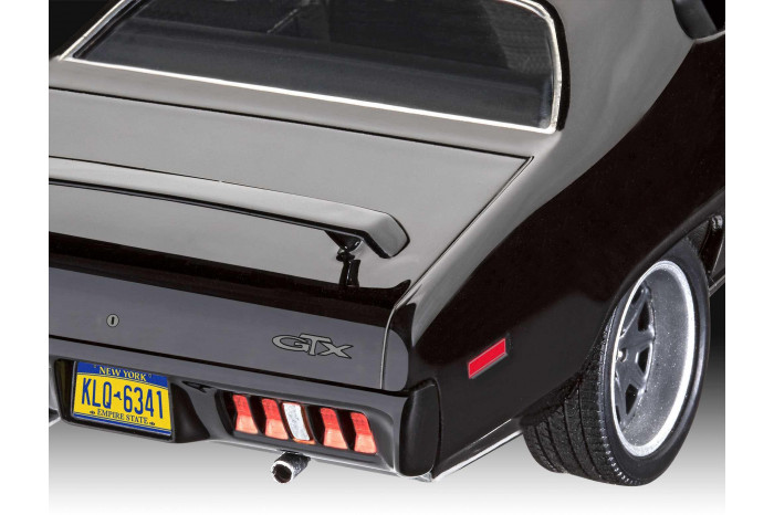 Plastic ModelKit auto 07692 - Fast & Furious - Dominics 1971 Plymouth GTX (1:24)