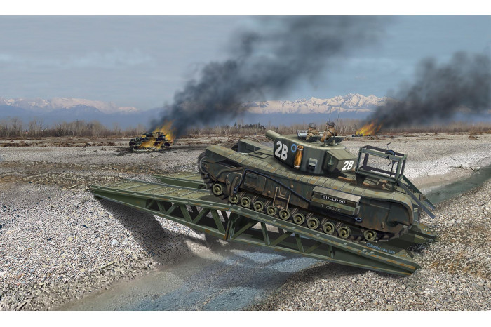 Plastic ModelKit tank 03297 - Churchill A.V.R.E. (1:76)