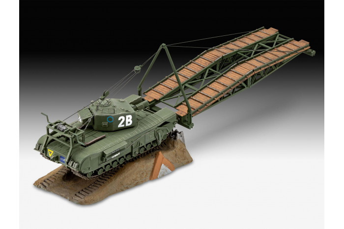 Plastic ModelKit tank 03297 - Churchill A.V.R.E. (1:76)
