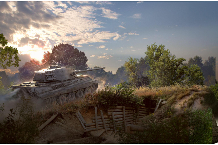 Plastic ModelKit World of Tanks 03503 - Tiger II Ausf. B "Königstiger" (1:72)