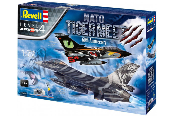 Gift-Set letadla 05671 - NATO Tiger Meet - 60th Anniversary (1:72)
