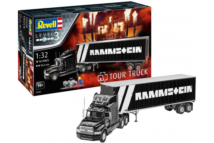 Gift-Set truck 07658 - Rammstein Tour Truck (1:32)