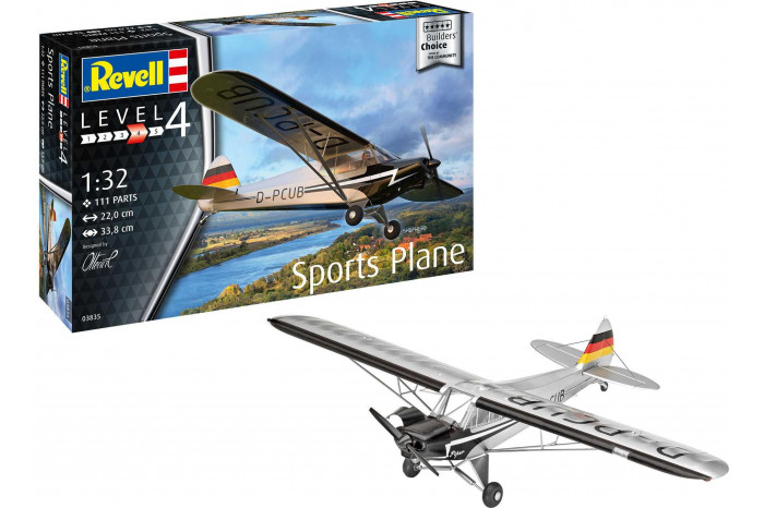 ModelSet letadlo 63835 - Builders Choice Sports Plane (1:32)