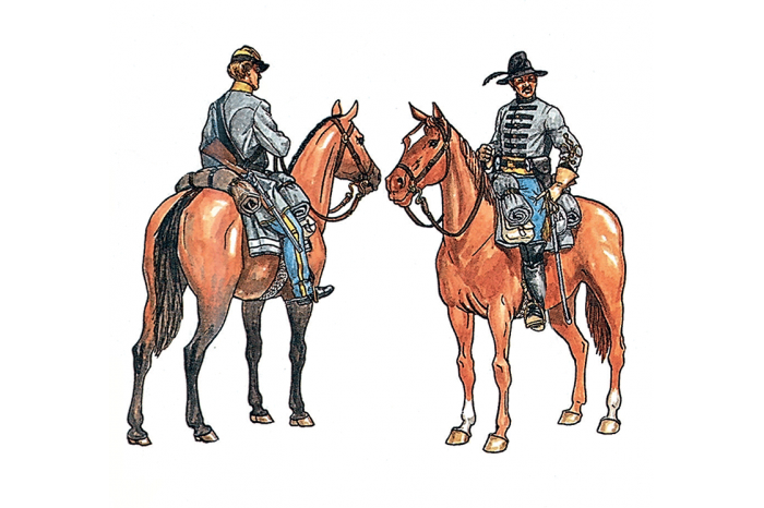 CONFEDERATE CAVALRY (AMERICAN CIVIL WAR) (1:72) - 6011