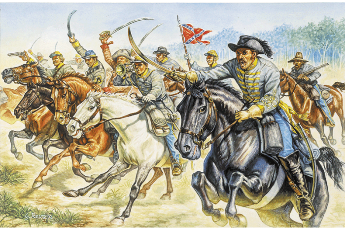 CONFEDERATE CAVALRY (AMERICAN CIVIL WAR) (1:72) - 6011