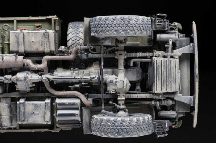 Model Kit military 3692 - Russian 2 Axle Military Truck K-4326 (1:35)