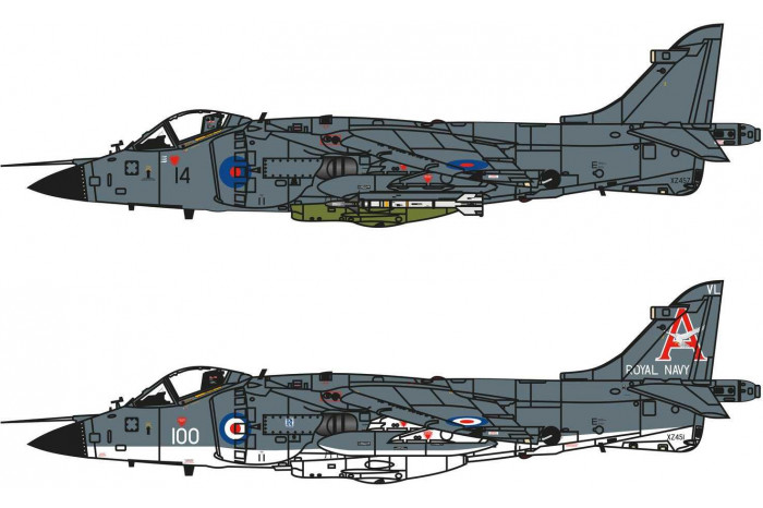 Classic Kit letadlo A04051A - Bae Sea Harrier FRS1 1/72 (1:72)