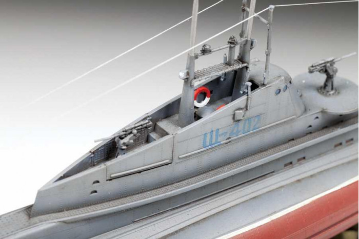 Model Kit ponorka 9041 - "Shchuka" Class Russian Submarine WWII (1:144)