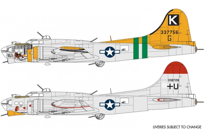 Classic Kit letadlo A08017B - Boeing B17G Flying Fortress (1:72)