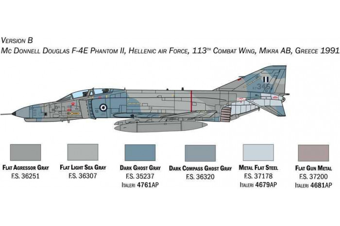 Model Kit letadlo 1448 - F-4E/F Phantom II (1:72)
