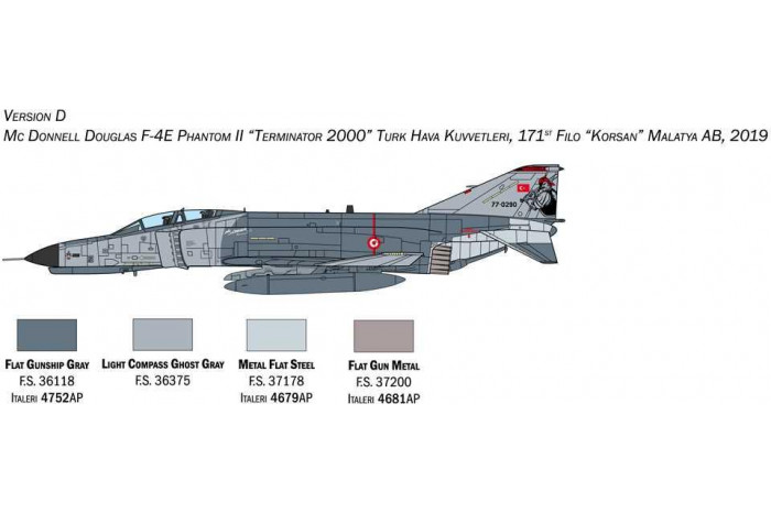 Model Kit letadlo 1448 - F-4E/F Phantom II (1:72)