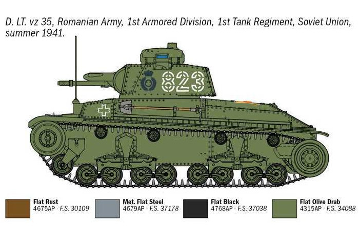 Model Kit military 7084 - Pz. Kpfw. 35(t) (1:72)