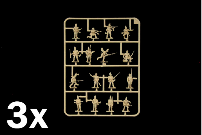 NAPOLEONIC WARS - BRITISH 95th rgt. (1:72) - 6083