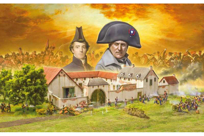 Model Kit diorama 6197 - Waterloo 1815: La Haye Sainte (1:72)