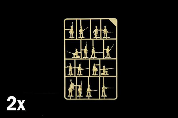 Model Kit diorama 6197 - Waterloo 1815: La Haye Sainte (1:72)