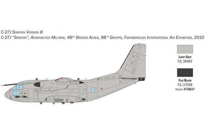 Model Kit letadlo 1450 - C-27A Spartan / G.222 (1:72)