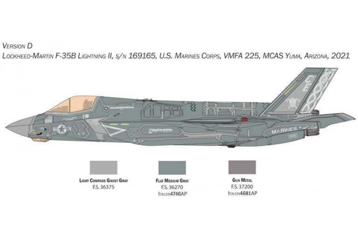 Model Kit letadlo 2810 - F-35B STOVL version (1:48)