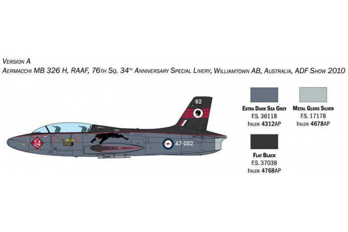 Model Kit letadlo 2814 - MB 326 (1:48)