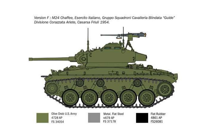 Model Kit tank 6587 - M24 "Chaffee" Korean War (1:35)