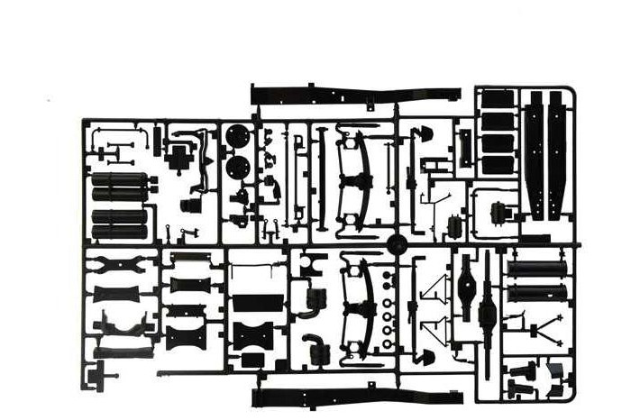 Model Kit truck 3956 - Mercedes-Benz SK 1844LS V8 (1:24)