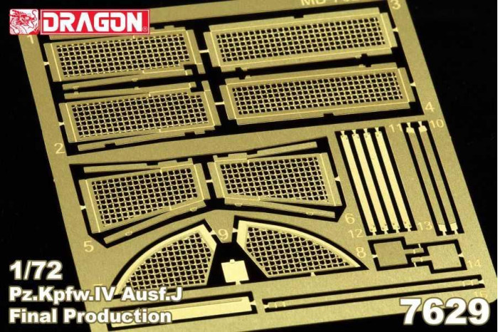 Model Kit tank 7629 - Pz.Kpfw.IV Ausf.J Final Production (1:72)