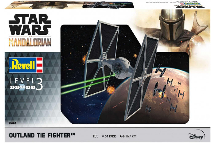 Plastic ModelKit SW 06782 - The Mandalorian: Outland TIE Fighter (1:65)