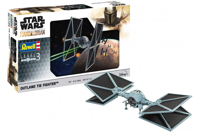 Plastic ModelKit SW 06782 - The Mandalorian: Outland TIE Fighter (1:65)