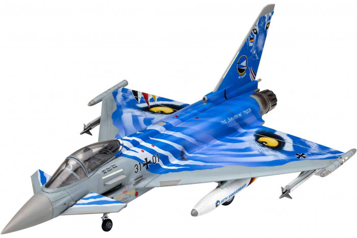 Plastic ModelKit letadlo 03818 - Eurofighter Typhoon "Bavarian Tiger 2021" (1:72)
