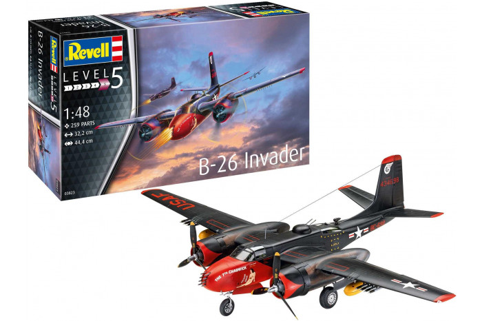 Plastic ModelKit letadlo 03823 - B-26C Invader (1:48)