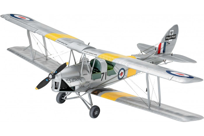 Plastic ModelKit letadlo 03827 - D.H. 82A Tiger Moth (1:32)