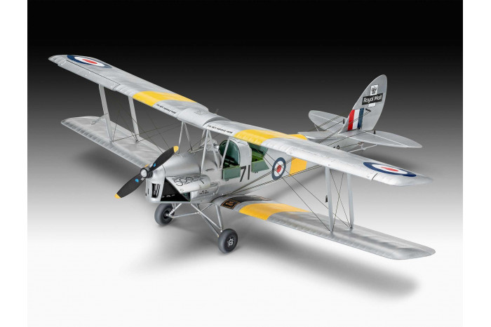 Plastic ModelKit letadlo 03827 - D.H. 82A Tiger Moth (1:32)
