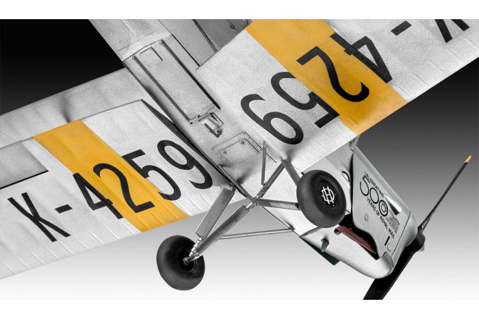 Plastic ModelKit letadlo 03827 - D.H. 82A Tiger Moth (1:32)