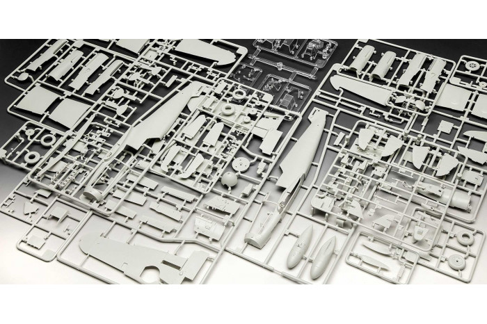 Plastic ModelKit letadlo 03829 - Messerschmitt Bf109G-2/4 (1:32)