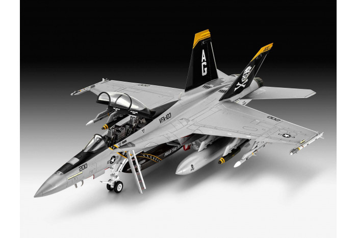 Plastic ModelKit letadlo 03834 - F/A18F Super Hornet (1:72)