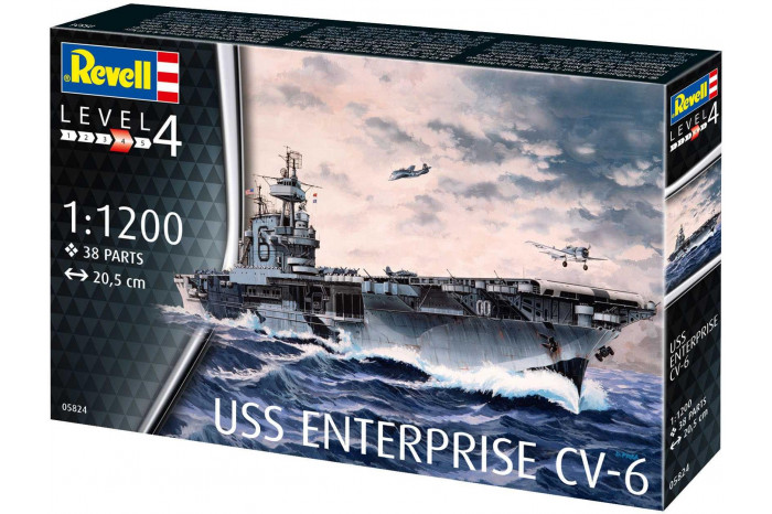 Plastic ModelKit loď 05824 - USS Enterprise (1:1200)