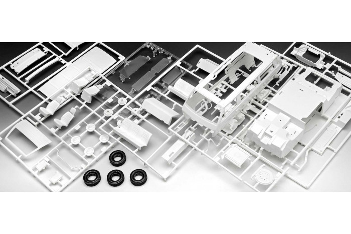 Plastic ModelKit auto 07706 - VW T3 Bus (1:24)